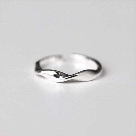 (Silver925) Soft twist ring