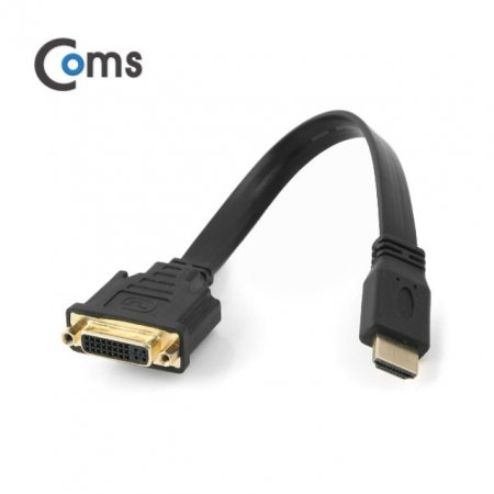 Coms HDMI (HDMI M DVI F) 30cm Flat DVI 24 5