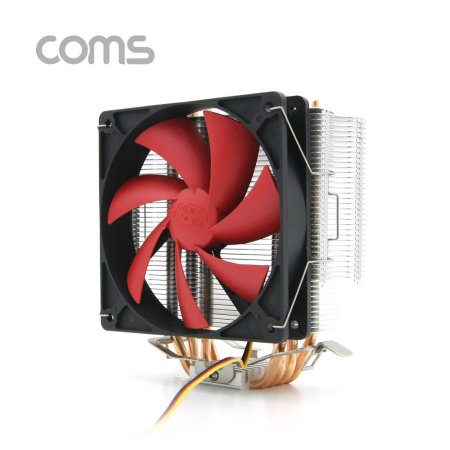 Coms CPU  120mm Red Intel LGA