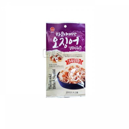 썬푸드 타코야끼맛 오징어 20g 10개 (반품불가)
