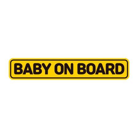 BABY ON BOARD ݻ ڼڵƼĿ 28x5cm
