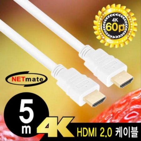 NETmate 4K 60Hz HDMI 2.0 ̺ 5m