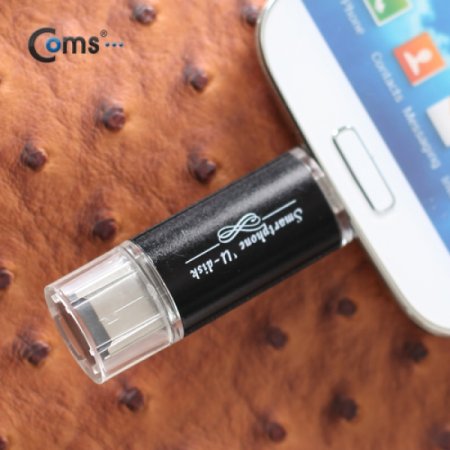 Coms Ʈ OTG USB ī帮 BLACK Micro SD