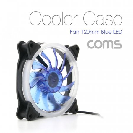 Coms CASE 120mm Blue LED