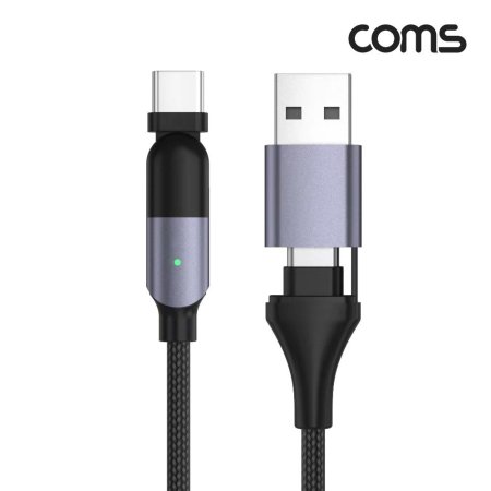 (COMS) USB ŸC PD 100W  ̺ 2M(2 in 1)