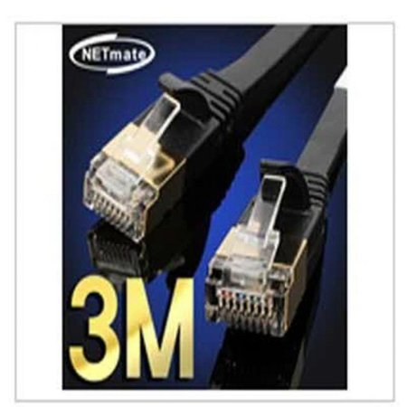 (K) CAT.7 STP ̷Ʈ FLAT ̺ 3M /̺/CAT.7 10GBASE-T 600MHz /β 1.9mm 32AWG/ܼ (ǰҰ)