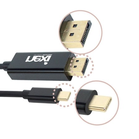 USB C to DP ̺ ޴ Ʈ ȭ Ȯ庹 2M
