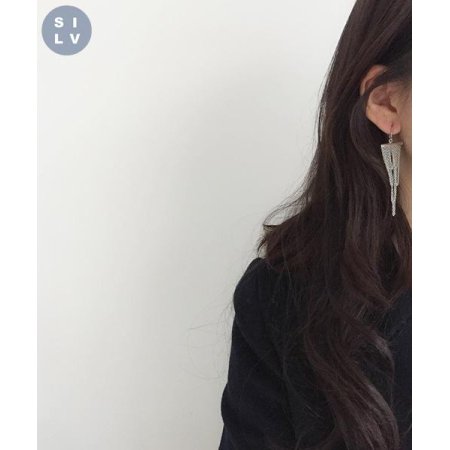 (silver925) party earring