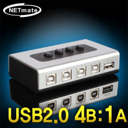 NETmate NM-US14 USB2.0 4B:1A ñ()