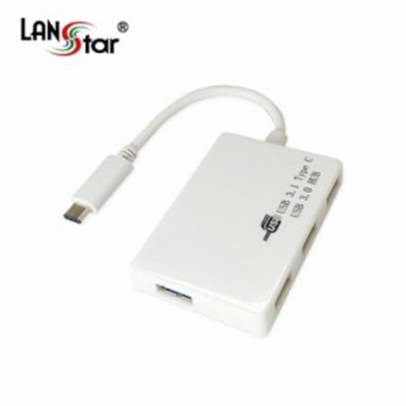 HUB USB 3.1 cm- USB3.0 4Ʈ White