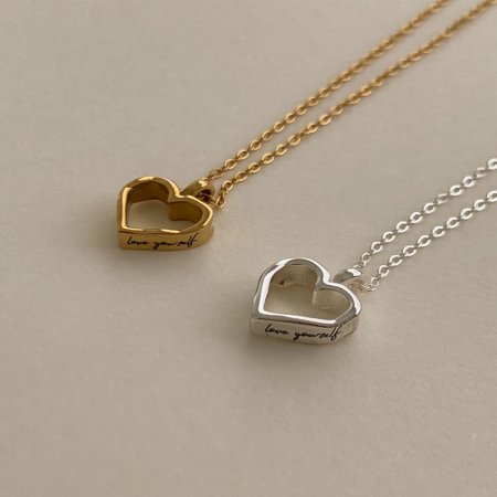 [] Move heart necklace N 90
