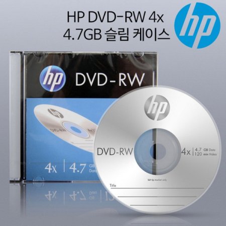 HP Media DVD-RW 4x 4.7GB (1P  ̽) 10
