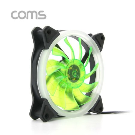 Coms  ̽ CASE 120mm Green LED Cooler