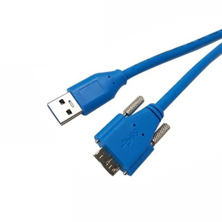 USB 3.0 AM-Micro BM-Screw ̺ 1.5M Blue
