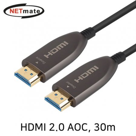 NETmate NM-HAC30 HDMI2.0 Hybrid AOC 케이블 30m