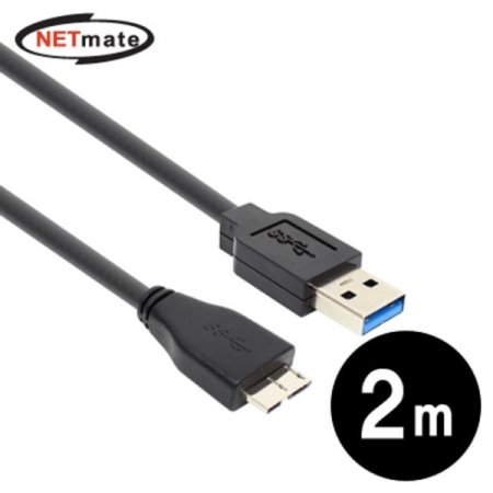 USB3.0 AM MicroB ̺ 2m PD302MB