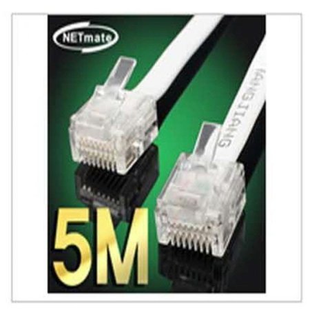 (K)CAT.6 UTP ̷Ʈ Ultra FLAT ̺ 5M /̺/CAT.6 1000BASE-TX 250MHz /β 1.45mm 32AWG/ (ǰҰ)