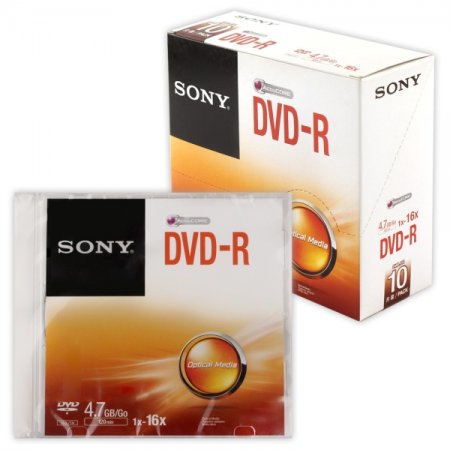SONY DVD DVD-R 4.7GB 16x 10P DVD DVDRW ̵