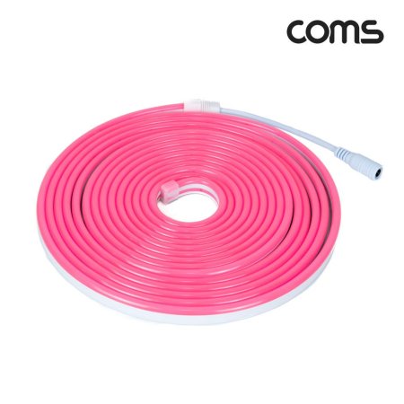 Coms LED  DC 12V  5M Pink  ȣ 