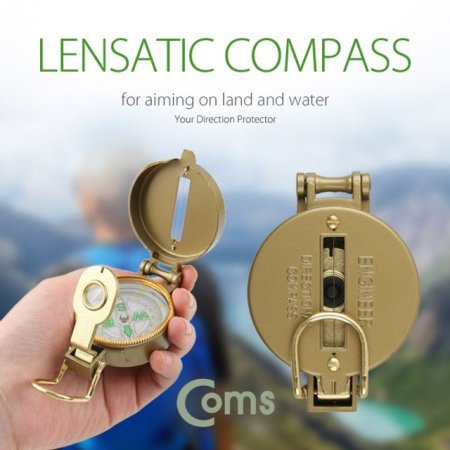 Coms ħ (Ÿ) Metal Compass