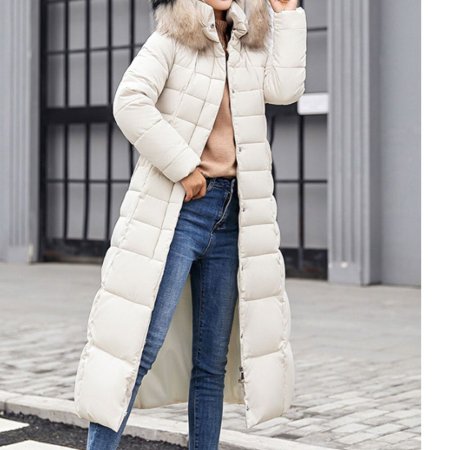 데일리 여성 겨울 필수 따뜻한 캐주얼 롱 패딩 자켓