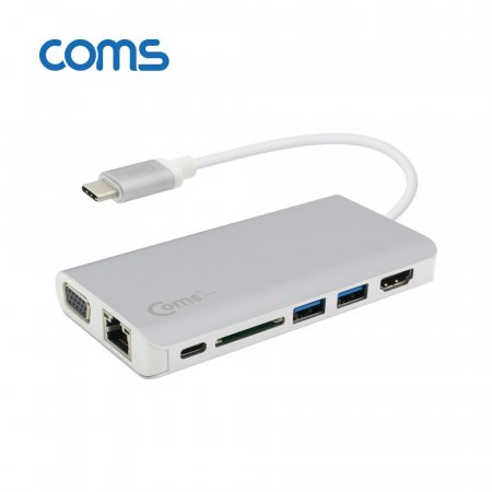 Coms USB 3.1 CŸ 7 in 1 Ƽ /SD/AUX/HDMI/