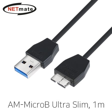 USB3.0 AM MicroB Ultra Slim ̺ 1m