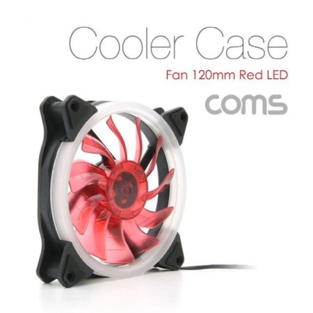 Ľ  ̽ CASE 120mm Red LED Cooler