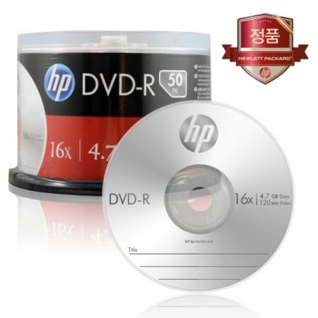 HP DVD-R 16X 50Pũ 4.7GB / 120min / 96247