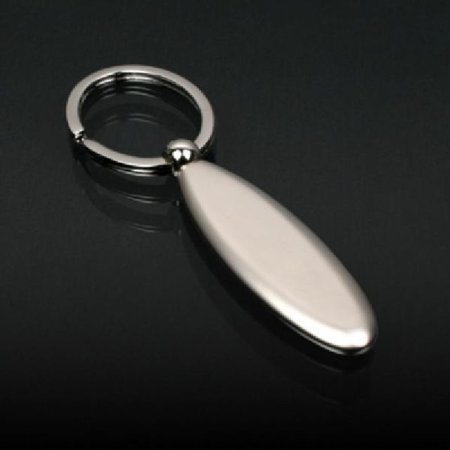()Metal Simple Oval Keyring Ÿ Ű