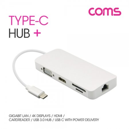 Coms USB 3.1 Type C Ƽ  HDMI HUB