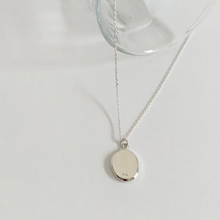 (silver925) annual necklace