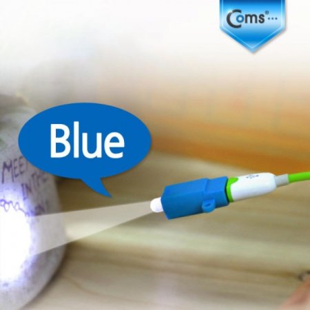 Coms USB LED  Blue (Micro USB B F)