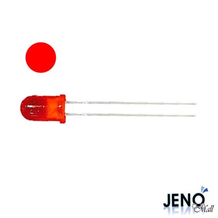 5mm Round  LED 625-630nm   Red HBL1012