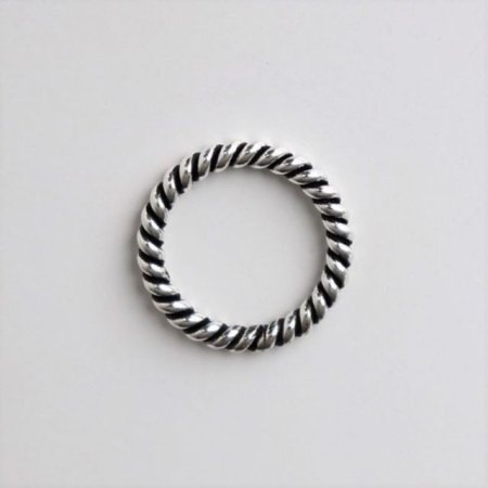Silver925 ring 䵵 Bold 3mm â twist и