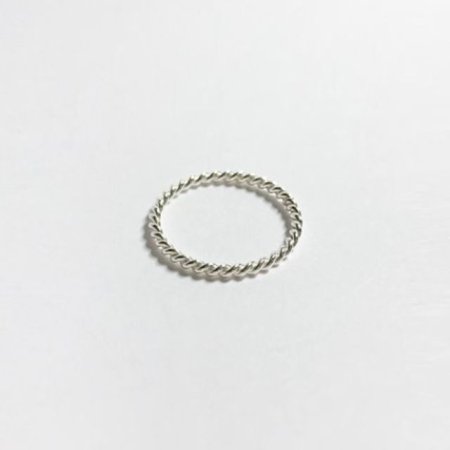 (silver925) twill ring