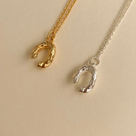 (925 Silver) Horse necklace A 39