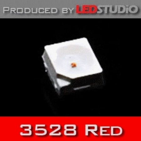 SMD 3528 1Chip LED (20mA) - Red (1 ea)