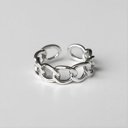 Silver925 Open chain ring