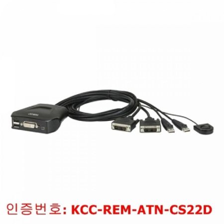 ATEN CS22DAT 2 1 USB DVI KVM ġ
