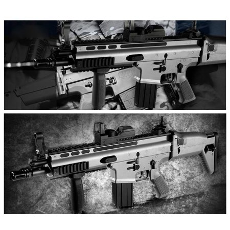 ḭ̄ FN SCAR-L CQC ī  (BLACK)