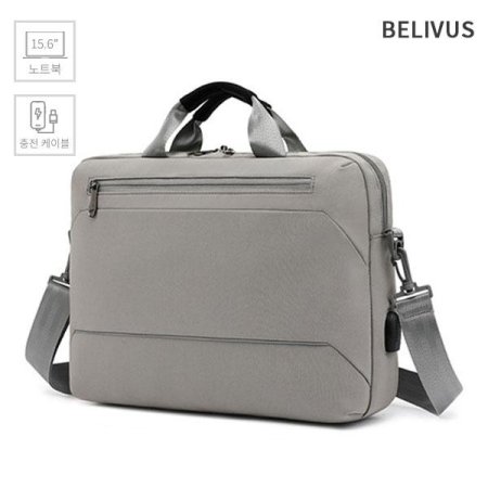 빌리버스 남성 크로스백 BJI316 노트북 15.6 수납가능 캐리어 결합 가방
