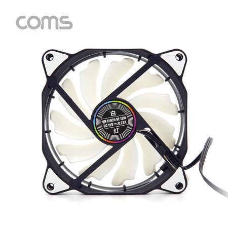 Coms  ̽ CASE 120mm White LED Cooler