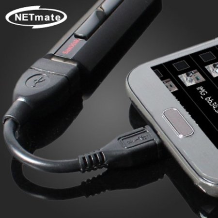 NETmate NM-OTG01K  USB OTG ̺() 0.1m