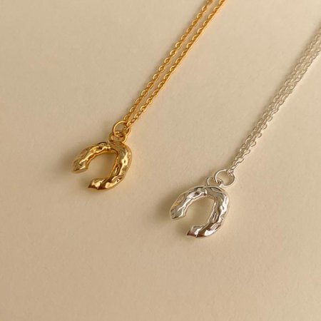 [925 Silver] Horse necklace A 39