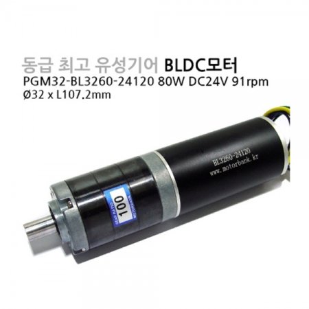 BLDC PGM32-BL3260-24120 24V 80W (M1000006400)