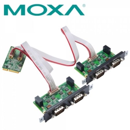 MOXA CP-104N-I-T Mini PCI Express 4Ʈ RS232 