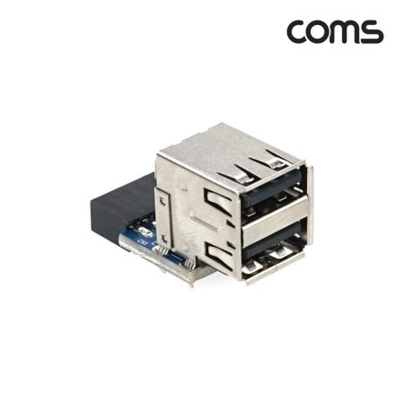 USB Ʈ 9Pin to USB 2.0A 2Port 2Ʈ