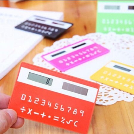 태양광 색상랜덤 계산기 카드형 미니카드 전자계산기
