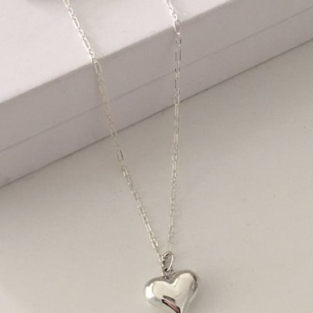(silver925) bumble love necklace